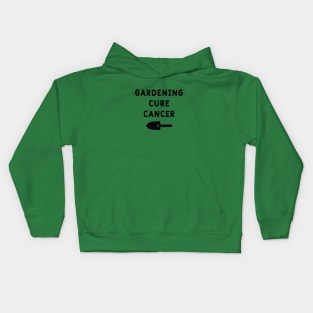 Gardening cure cancer Kids Hoodie